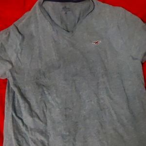 Hollister M gray t shirt